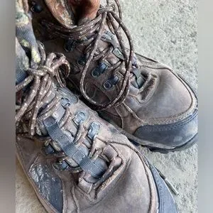 Cabela’s Gore-Tex  realtree leather lace up hunting boots Vintage Cabelas Realtree Camo Hunting Boots Gore-tex Brown  main image 4